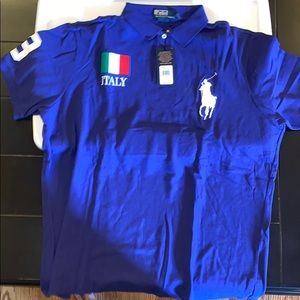 Polo with Italy flag